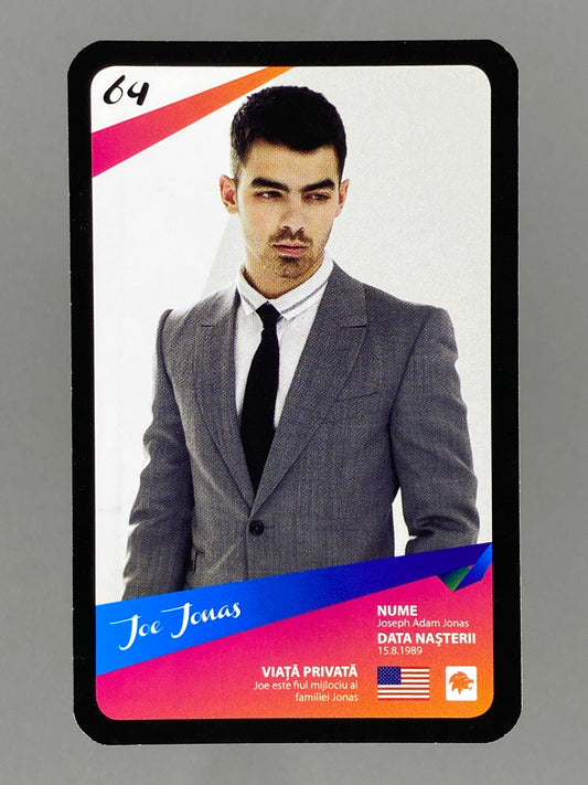 2012 Universal Music #64 Joe Jonas Mega Music (Romania) (Music)