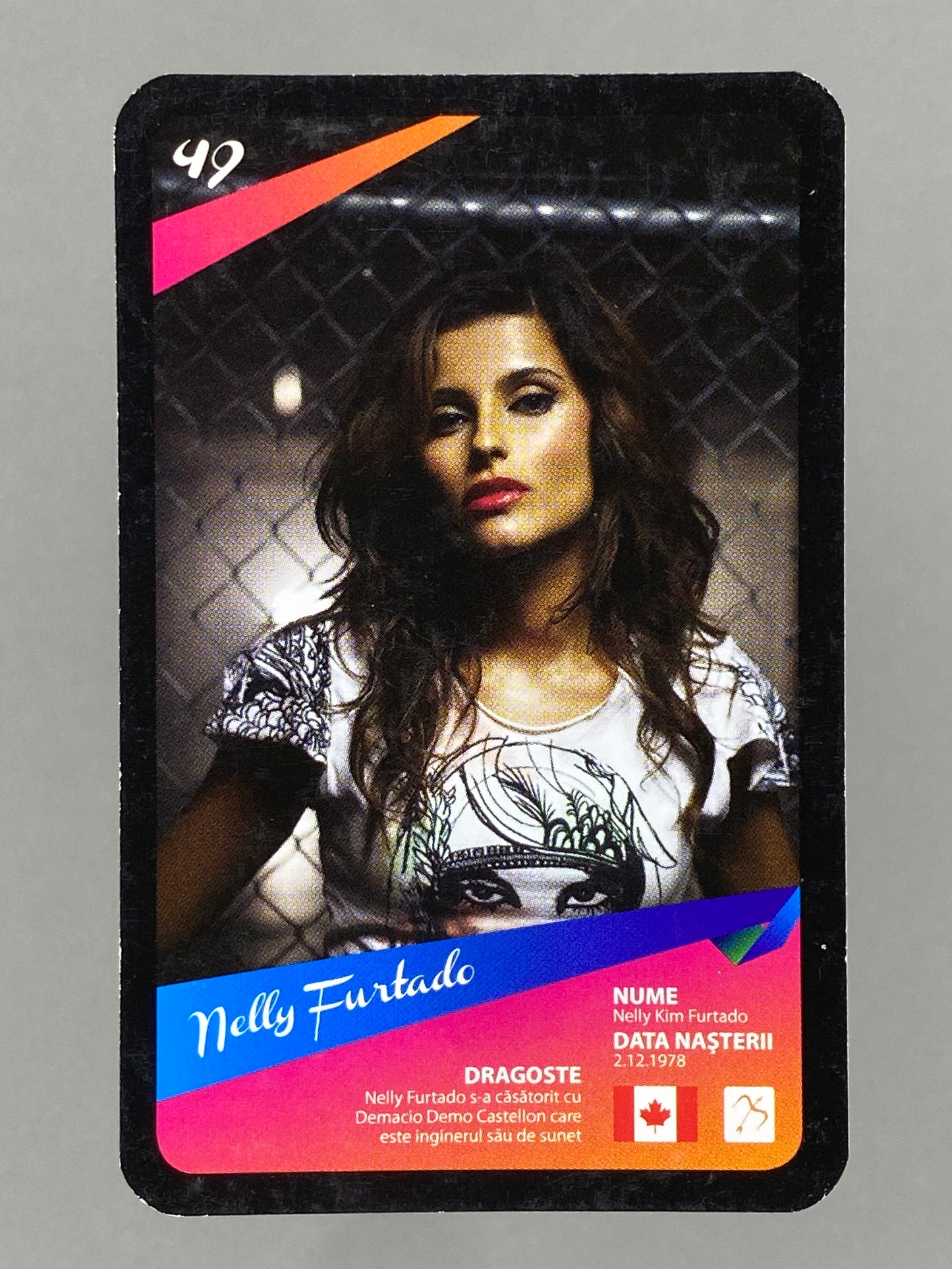 2012 Universal Music #49 Nelly Furtado Mega Music (Romania) (Music)