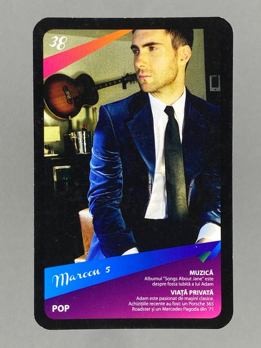 2012 Universal Music #38 Maroon 5 Mega Music (Romania) (Music)