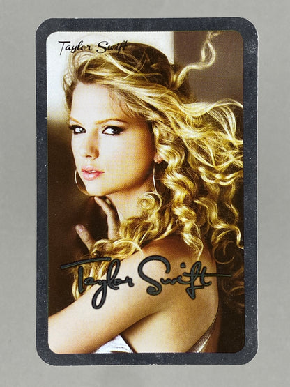 2012 Universal Music Taylor Swift Foil Autograph Card Mega Music (Romania) (Music)