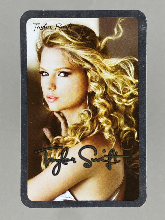 2012 Universal Music Taylor Swift Foil Autograph Card Mega Music (Romania) (Music)