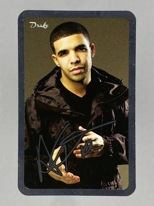 2012 Universal Music Drake Foil Autograph Card Mega Music (Romania) (Music)