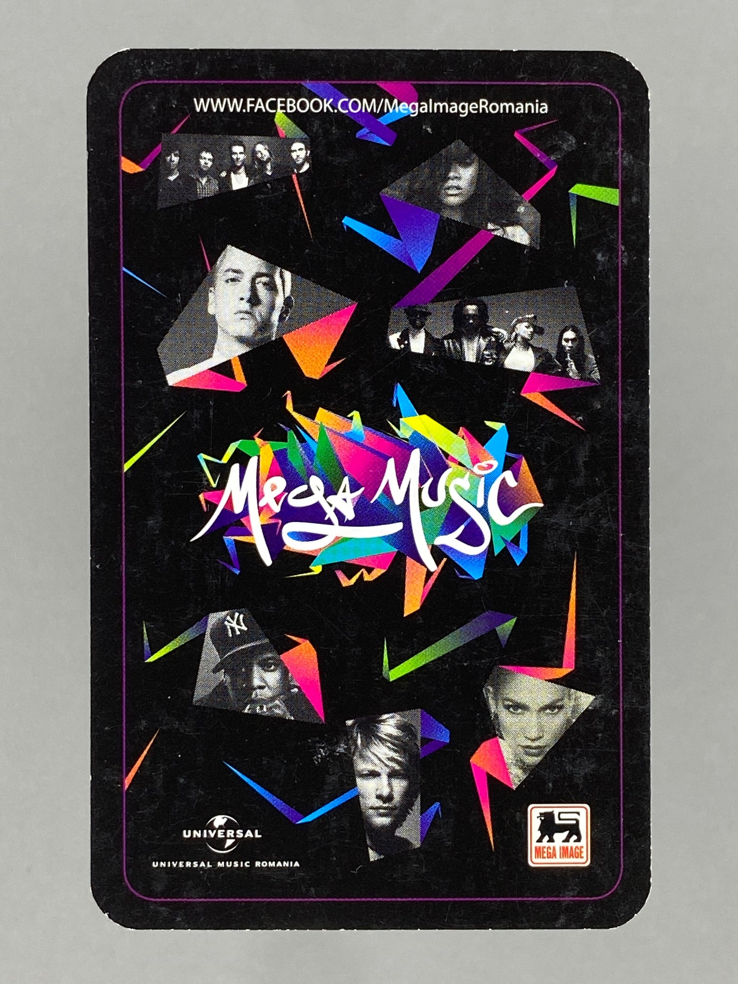 2012 Universal Music Drake Foil Autograph Card Mega Music (Romania) (Music)