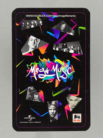 2012 Universal Music Guns N Roses Foil Autograph Card Mega Music (Romania) (Music)