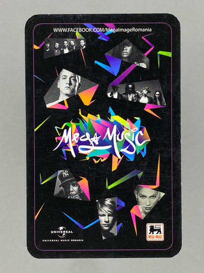 2012 Universal Music Metallica Foil Autograph Card Mega Music (Romania) (Music)