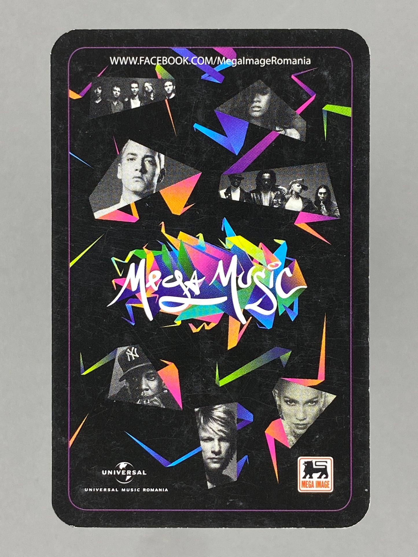 2012 Universal Music Black Eyed Peas Foil Autograph Card Mega Music (Romania) (Music)