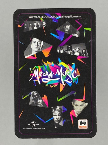 2012 Universal Music Nicole Sherzinger Foil Autograph Card Mega Music (Romania) (Music)