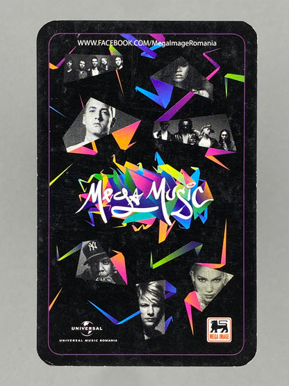 2012 Universal Music Rihanna Foil Autograph Card Mega Music (Romania) (Music)