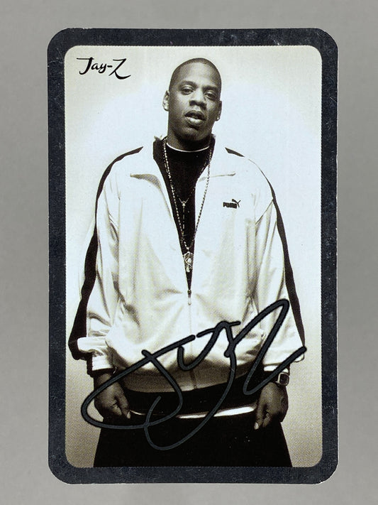 2012 Universal Music Jay Z Foil Autograph Card Mega Music (Romania) (Music)