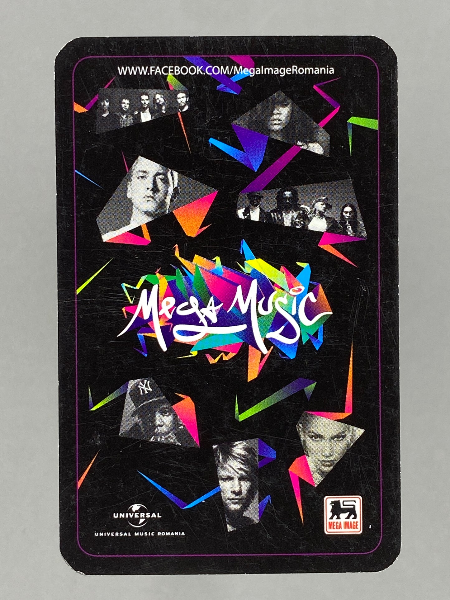 2012 Universal Music Jay Z Foil Autograph Card Mega Music (Romania) (Music)