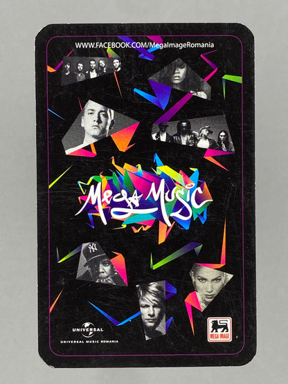 2012 Universal Music Jay Z Foil Autograph Card Mega Music (Romania) (Music)