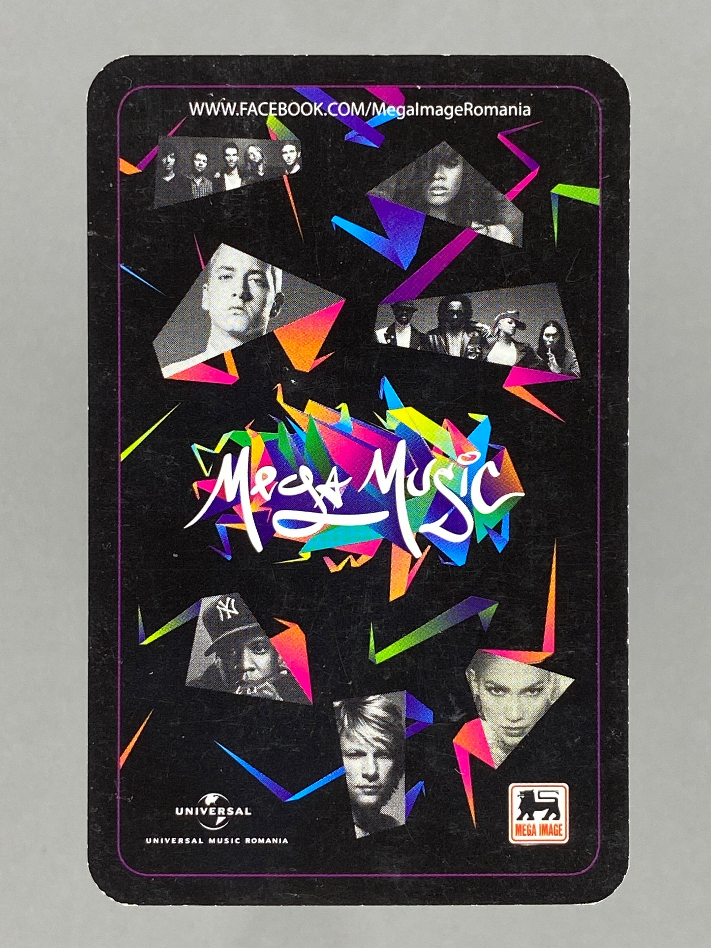 2012 Universal Music Timbaland Foil Autograph Card Mega Music (Romania) (Music)