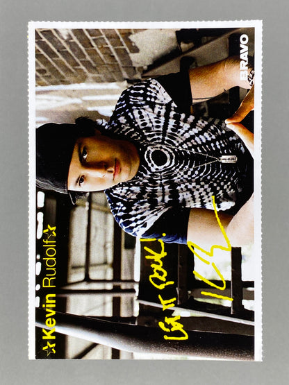 2009 Bravo Nr. 12 Taylor Swift / Kevin Rudolf Autograph Card (Germany) (Music)