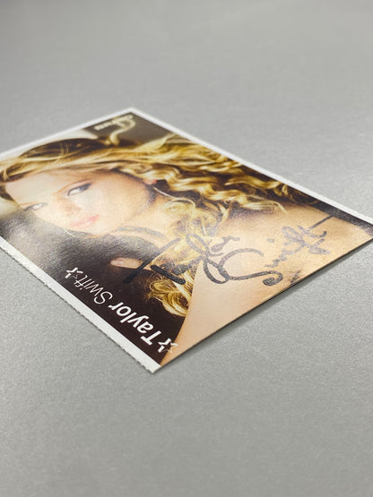 2009 Bravo Nr. 12 Taylor Swift / Kevin Rudolf Autograph Card (Germany) (Music)
