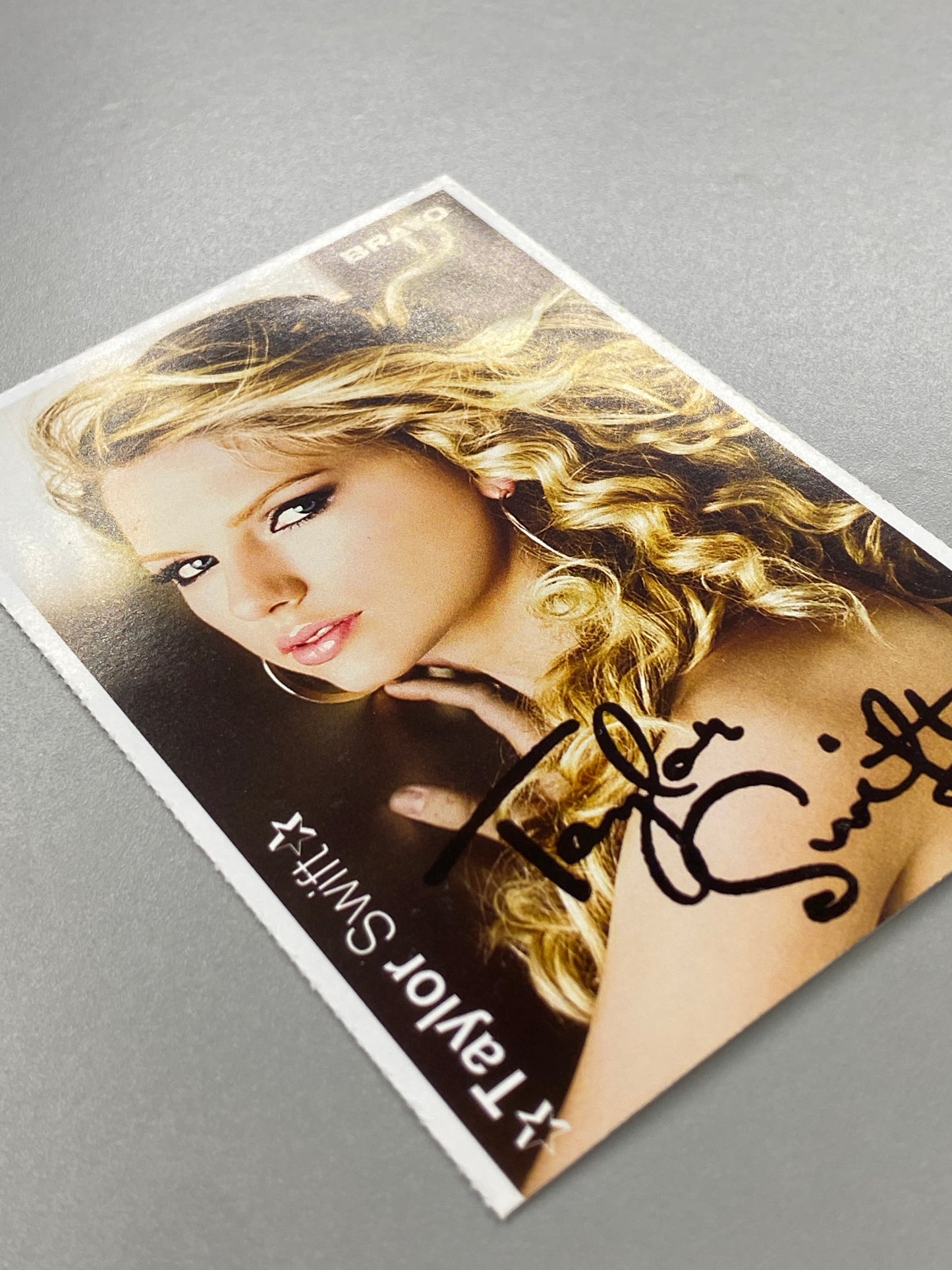 2009 Bravo Nr. 12 Taylor Swift / Kevin Rudolf Autograph Card (Germany) (Music)