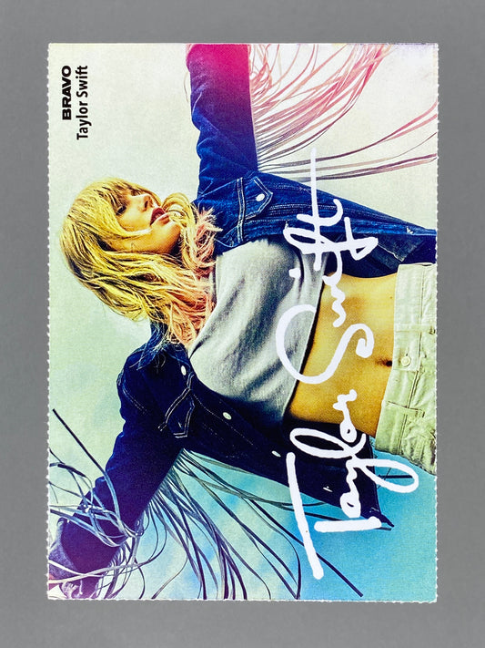 2019 Bravo Nr. 22 Taylor Swift / Shawn Mendes Autograph Card (Germany) (Music)