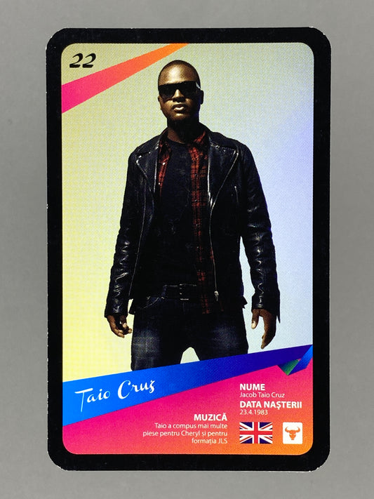 2012 Universal Music #22 Taio Cruz Mega Music (Romania) (Music)
