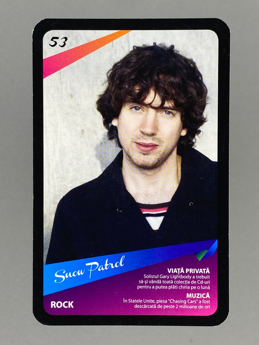 2012 Universal Music #53 Snow Patrol Mega Music (Romania) (Music)