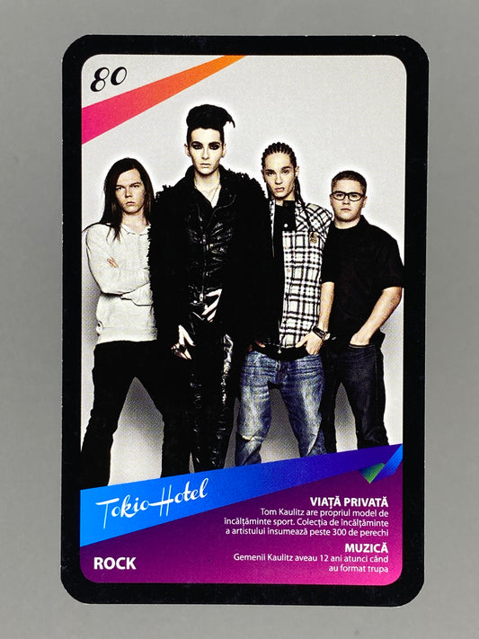 2012 Universal Music #80 Tokio Hotel Mega Music (Romania) (Music)