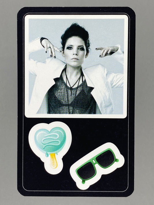 2011 Delhaize Nelly Furtado Star & Tunes Sticker (Belgium) (Music)