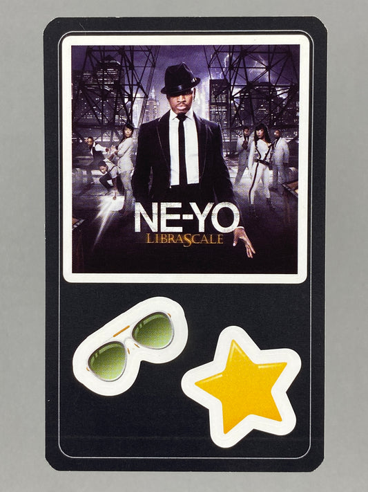 2011 Delhaize Ne-Yo Star & Tunes Sticker (Belgium) (Music)