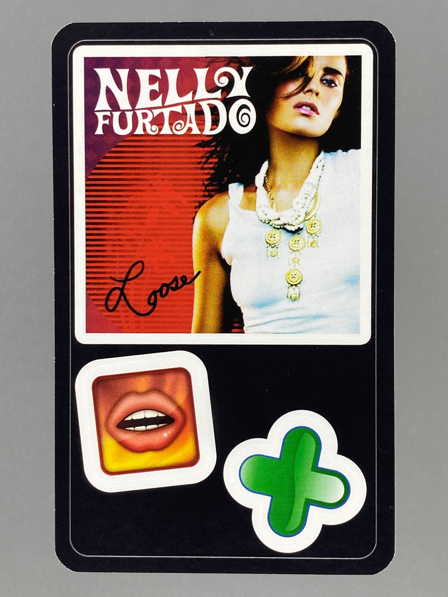 2011 Delhaize Nelly Furtado Loose Star & Tunes Sticker (Belgium) (Music)