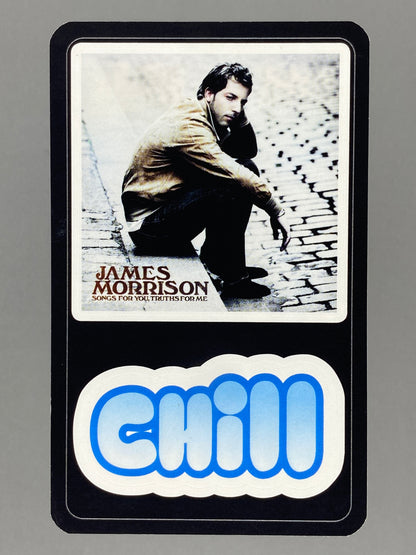 2011 Delhaize James Morrison Star & Tunes Sticker (Belgium) (Music)