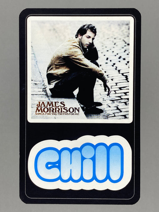2011 Delhaize James Morrison Star & Tunes Sticker (Belgium) (Music)
