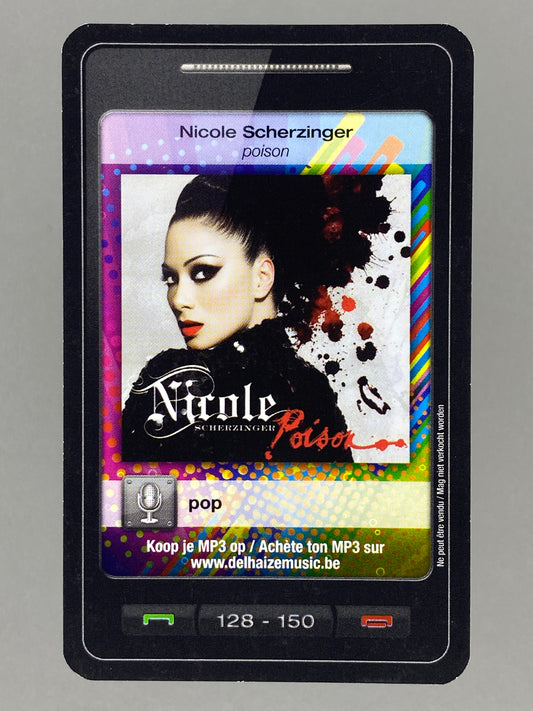 2011 Delhaize #128 Nicole Scherzinger Poison Star & Tunes (Belgium) (Music)