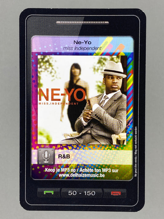 2011 Delhaize #50 Ne-Yo Star & Tunes (Belgium) (Music)