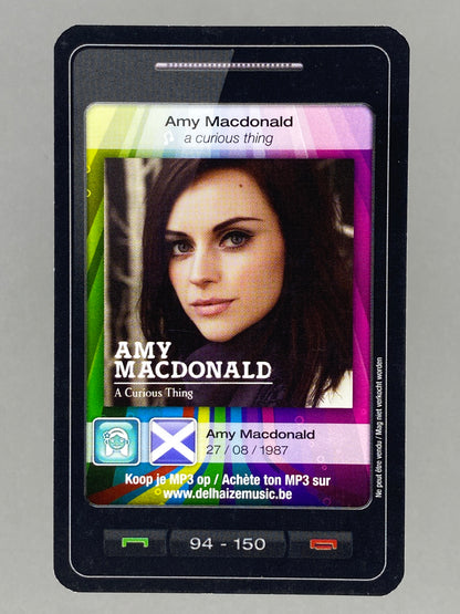 2011 Delhaize #94 Amy Macdonald Star & Tunes (Belgium) (Music)