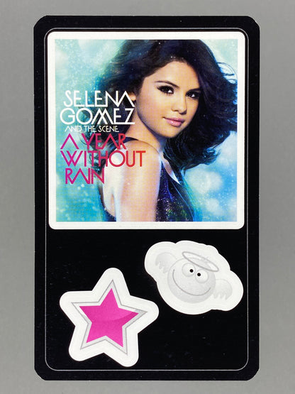 2011 Delhaize Selena Gomez Star & Tunes Sticker (Belgium) (Music)
