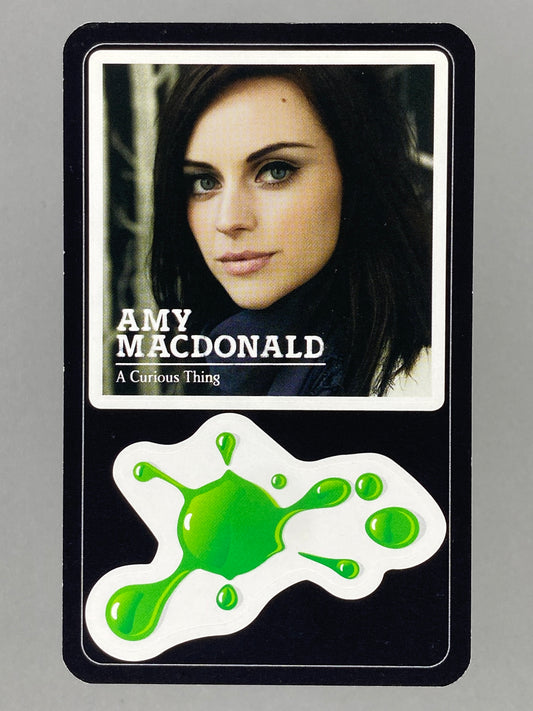 2011 Delhaize Amy Macdonald Star & Tunes Sticker (Belgium) (Music)
