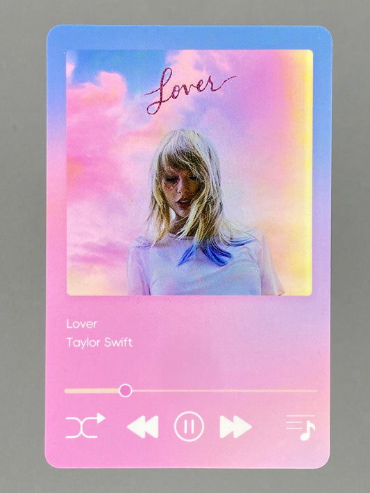 2024 UMG China Taylor Swift Lover Promo Card (Music)