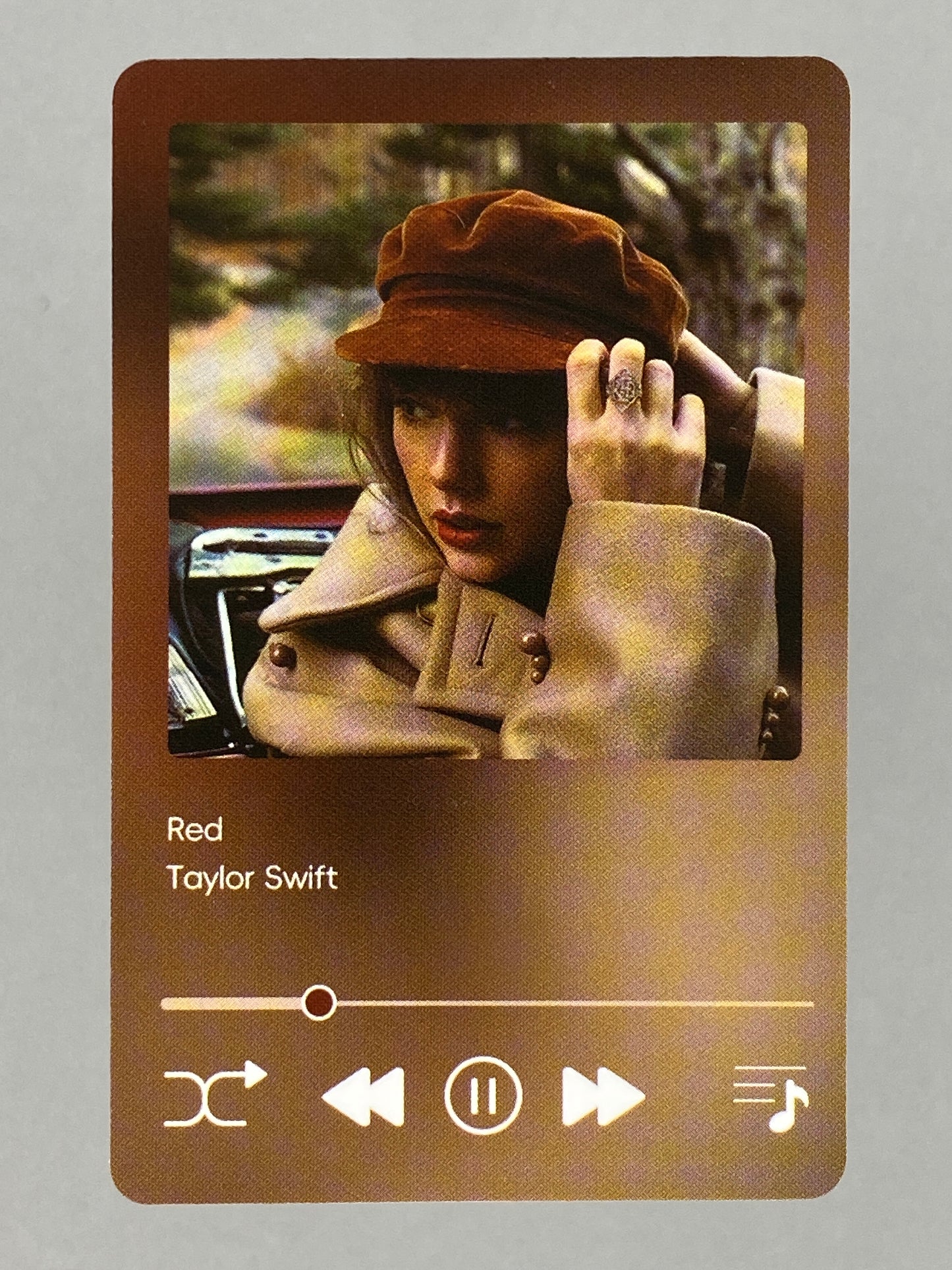 2024 UMG China Taylor Swift Red Promo Card (Music)