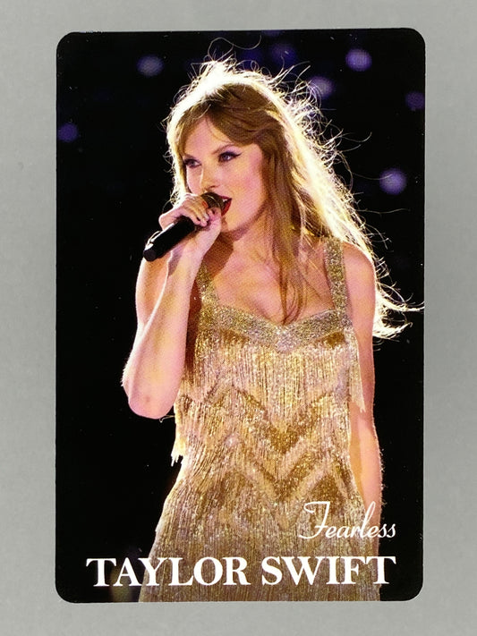 2024 UMG China Taylor Swift Fearless Promo Card (Music)