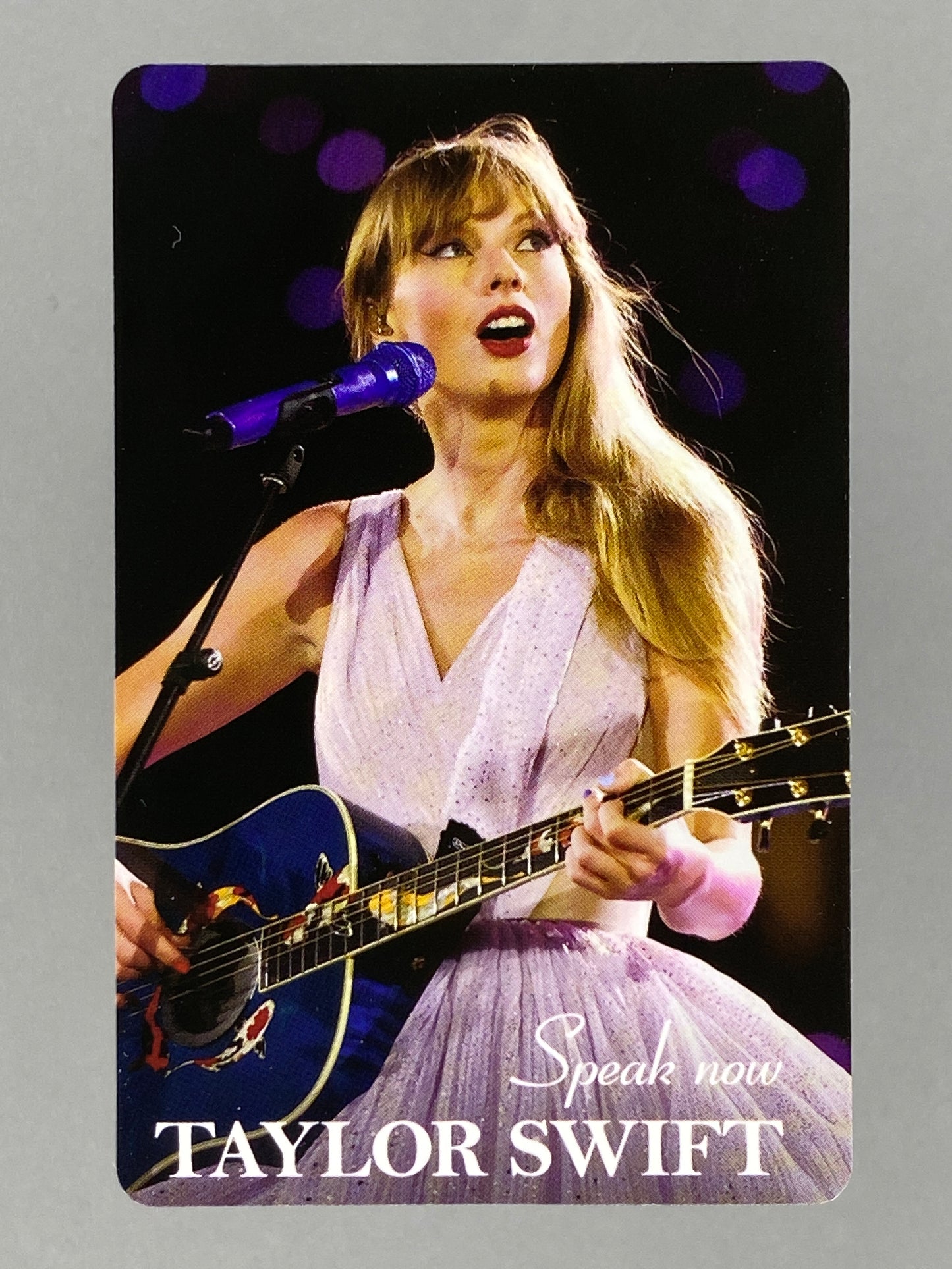 2024 UMG China Taylor Swift Speak Now Promo Card (Music)