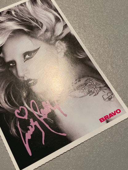 2011 Bravo Nr. 8 Lady Gaga / Tom Felton Autograph Card (Poland) (Music)