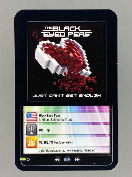2012 Merkur Black Eyed Peas Star & Tunes Sticker (Austria) (Music)