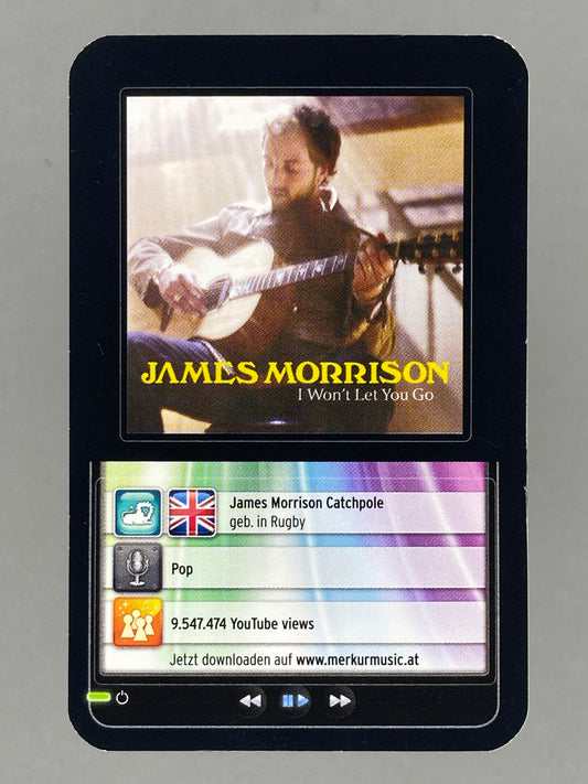2012 Merkur James Morrison Star & Tunes Sticker (Austria) (Music)