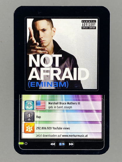 2012 Merkur Eminem Star & Tunes Sticker (Austria) (Music)