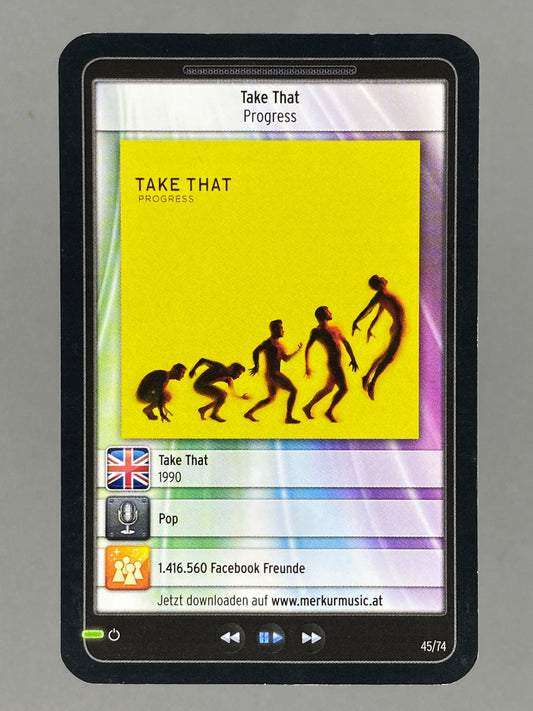 2012 Merkur #45/74 Take That Star & Tunes (Austria) (Music)