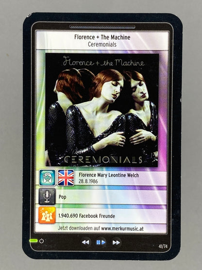 2012 Merkur #41/74 Florence & the Machine Star & Tunes (Austria) (Music)