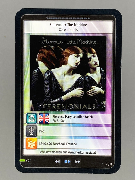 2012 Merkur #41/74 Florence & the Machine Star & Tunes (Austria) (Music)