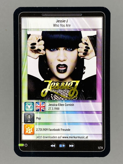 2012 Merkur #11/74 Jessie J Star & Tunes (Austria) (Music)