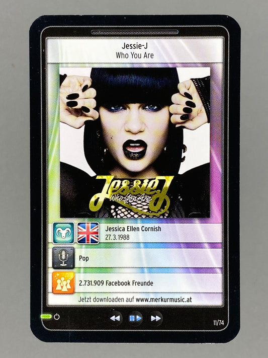 2012 Merkur #11/74 Jessie J Star & Tunes (Austria) (Music)