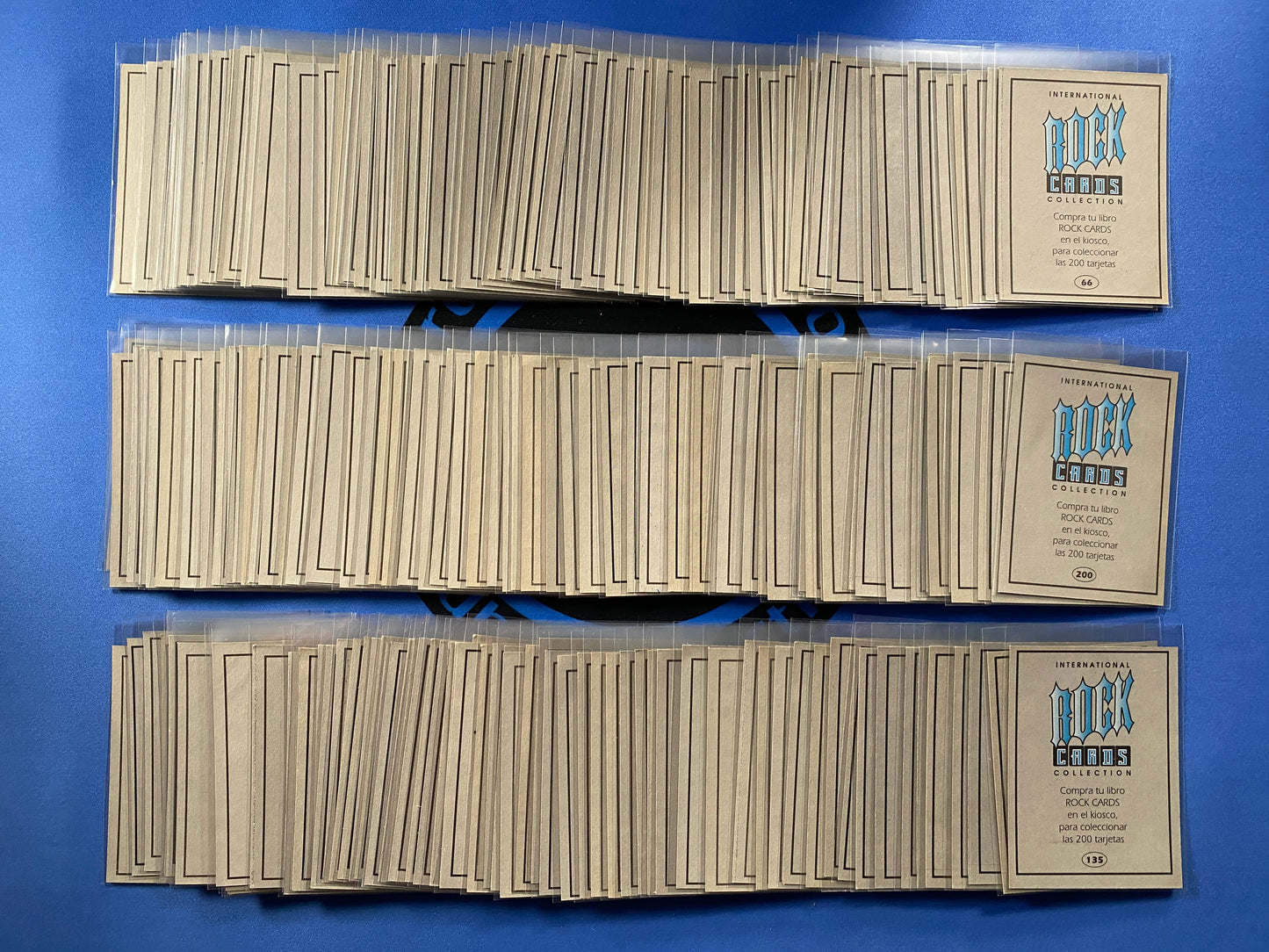 1994 Ultra Figus International Rock Cards Complete 200 Card Set (Argentina) (Music)