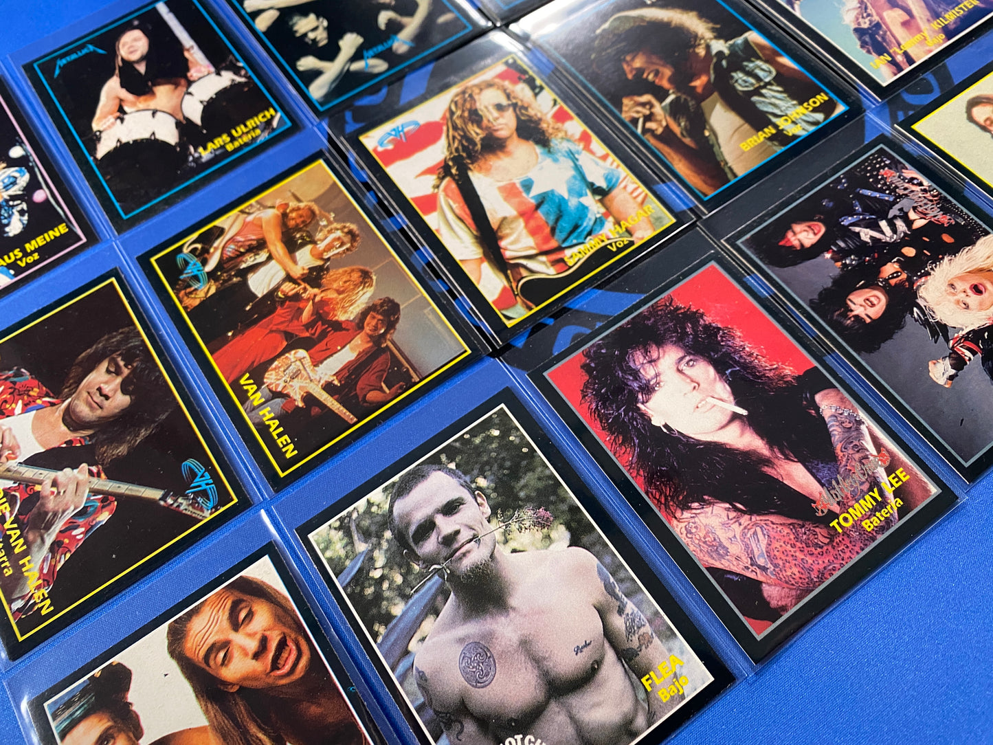 1994 Ultra Figus International Rock Cards Complete 200 Card Set (Argentina) (Music)