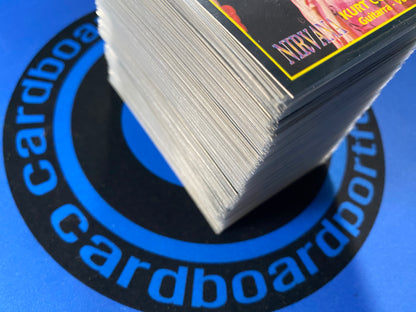 1994 Ultra Figus International Rock Cards Complete 200 Card Set (Argentina) (Music)