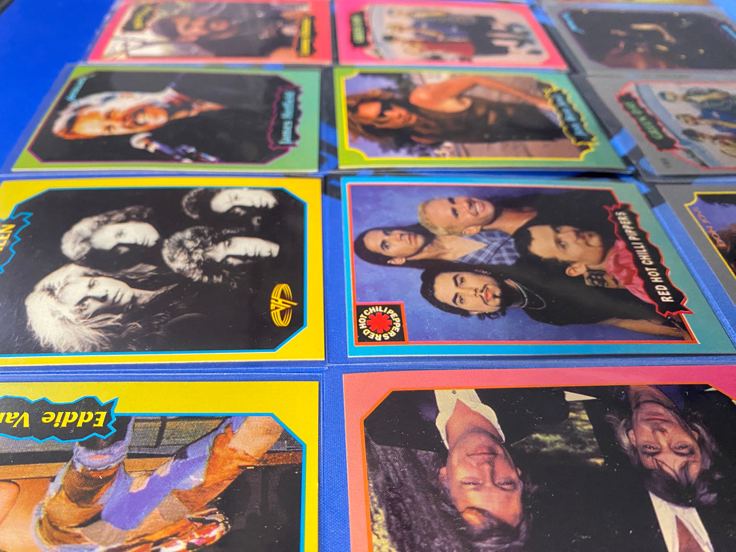 1997 Ultra Figus Rock Complete 200 Card/Sticker Nacional E Intl Set (Music)